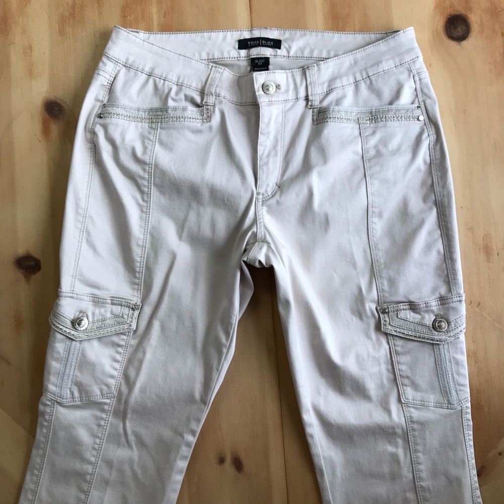 WHBM - Cargo Pants - Embellished, Slim Ankle - Picture 3 of 8